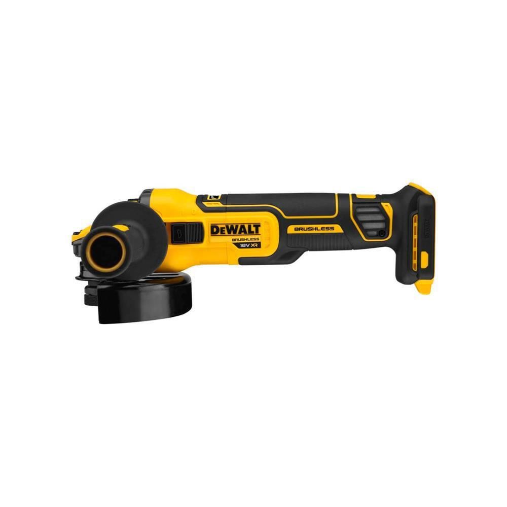 Угловая шлифмашина DEWALT DCG409VSNT FlexVolt Advantage, 18/54В, 125 мм, кейс