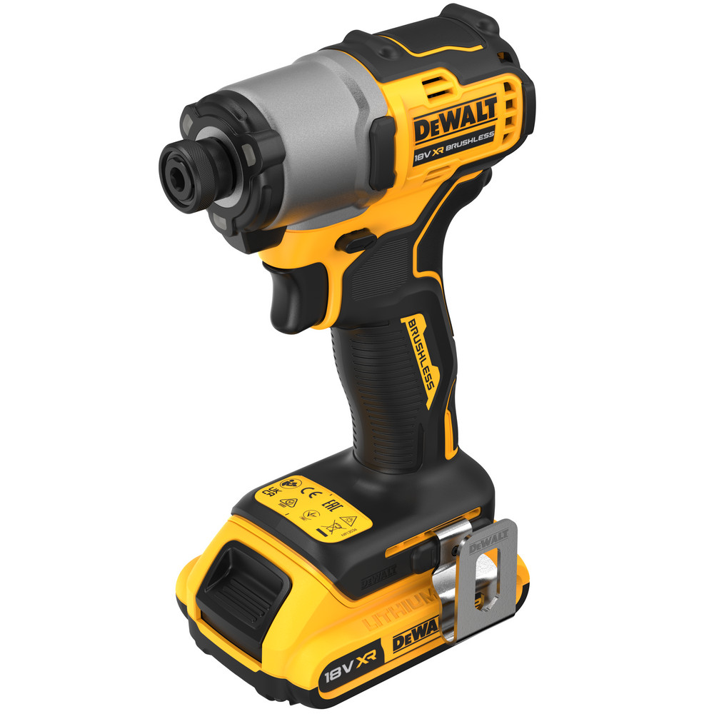 Бесщеточный импульсный шуруповерт DEWALT DCF840D2T, 18 В.