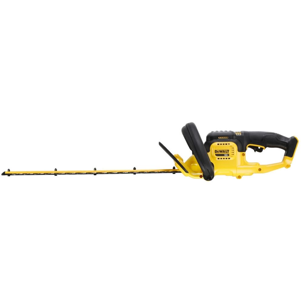 Аккумуляторный кусторез DEWALT DCMHT563N, 18В, нож 55см, шаг 25см, без АКБ и ЗУ (Демо)