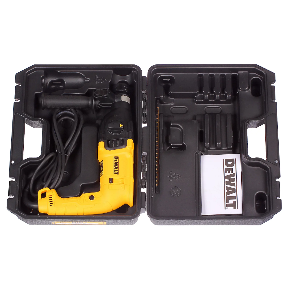 Перфоратор DEWALT DWH24K, SDS-plus, 780 Вт, 2.7 Дж
