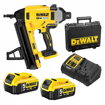 Монтажный пистолет по бетону DEWALT DCN890P2, 5 Ач, 18 В